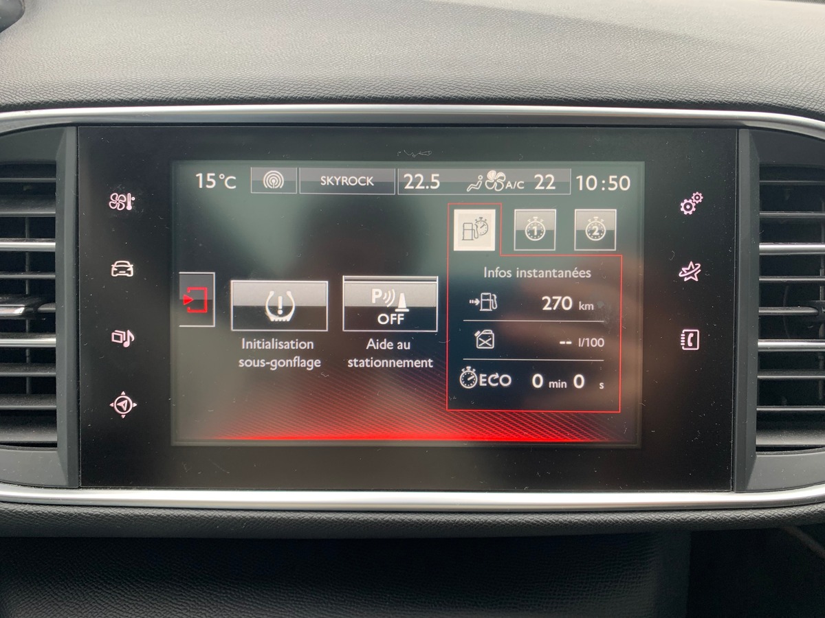 Peugeot 308 180 chevaux | GT | Toit panoramique | Caméra de recul | Régulateur de vitesse | GPS