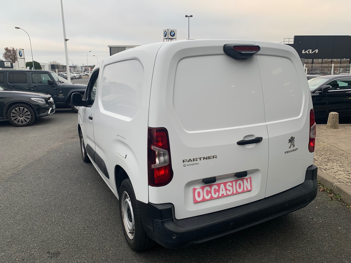 Peugeot Partner 102 ch | TVA Récupérable | GPS | Caméra de recul | Régulateur de vitesse