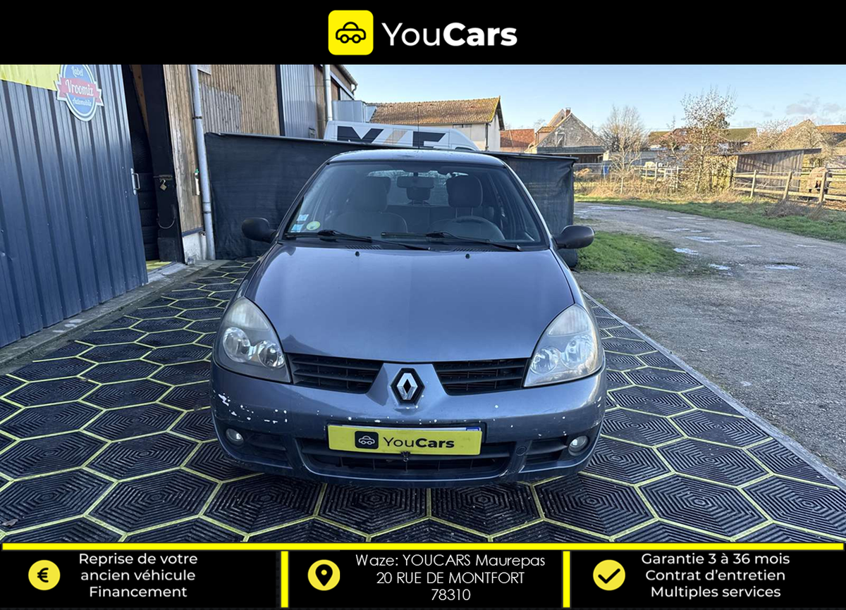 RENAULT Clio II 5 PORTES PHASE 2 CAMPUS 1.2 i 60 CV