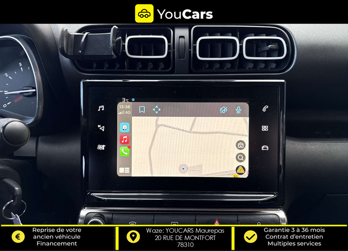 Citroën C3 Aircross 1.5 BlueHDi S&S 102 CV CAMERA DE RECUL - CARPLAY