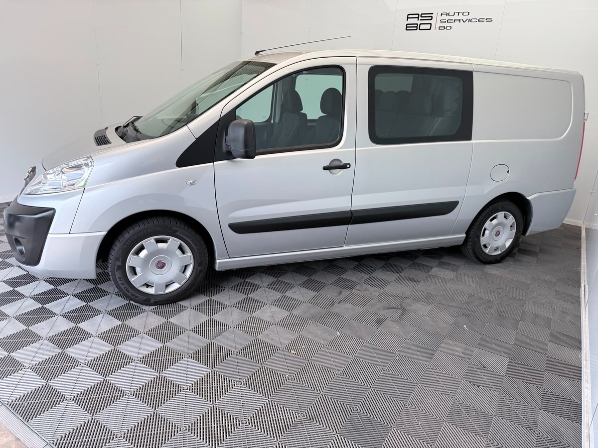 Fiat Scudo Panorama Multijet  2.0 Jtdm 128  double cabine 5 places L2H1