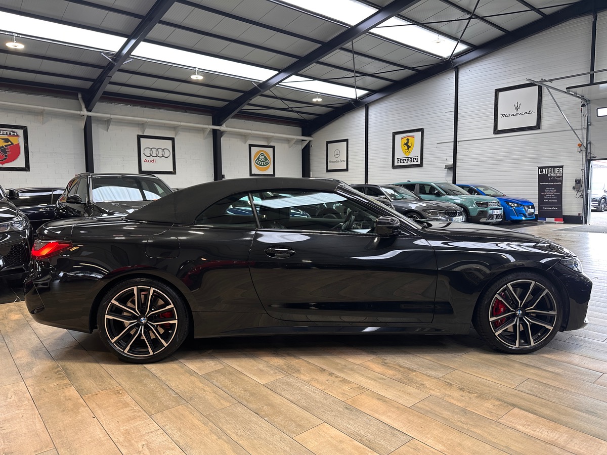 Bmw Série 4 Cabriolet 420i M SPORT 184 cv G23 BVA8 - Hifi HARMAN KARDON - HUD - Garantie 03/2026