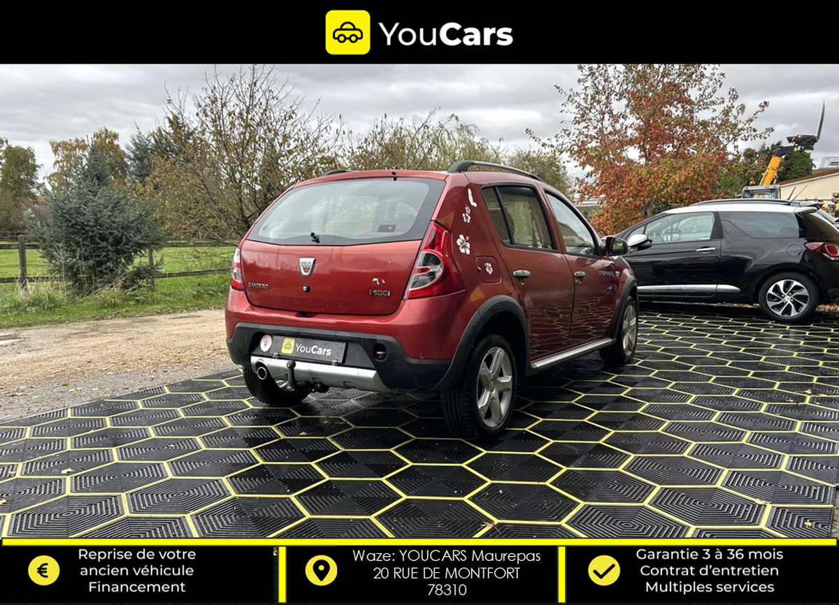 Dacia Sandero Stepway 1.5 dCi 90 cv KIT DE DISTRIBUTION FAIT