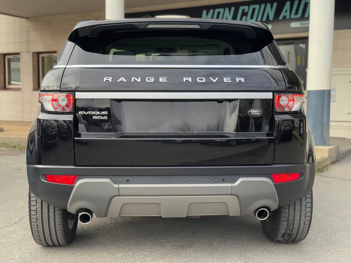 Land-Rover Range Rover Evoque Luxe Privilége 2.2 SD4 4WD BVA6 190 cv Boîte auto Full Options