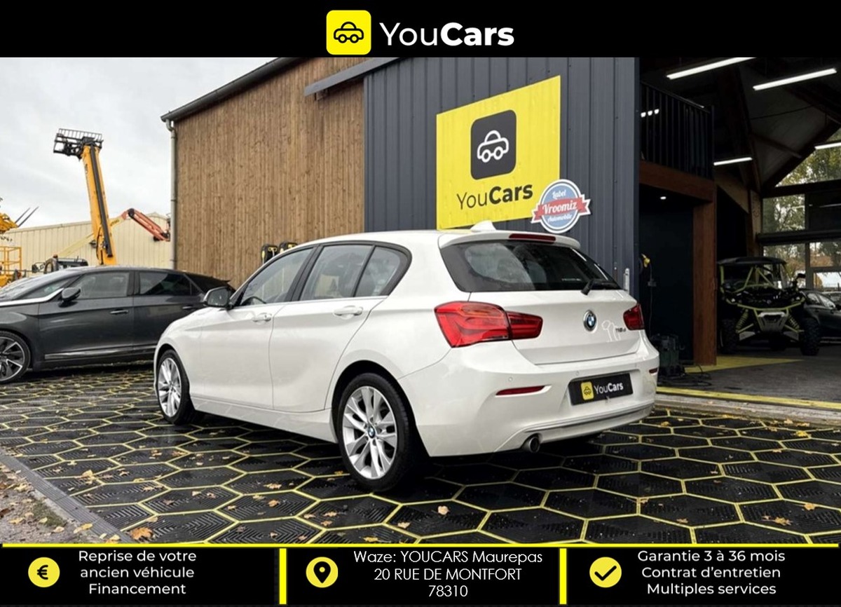 Bmw Série 1 5 PORTES 118d 2.0 d 150 cv BOITE AUTO - RADAR DE RECUL - URBAN