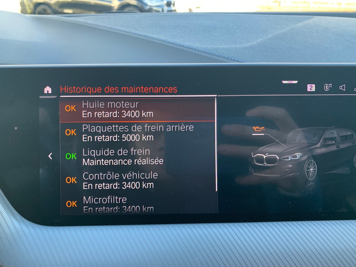 Bmw Série 1 150 ch | 118D | M SPORT | Apple car play Android auto | Caméra de recul