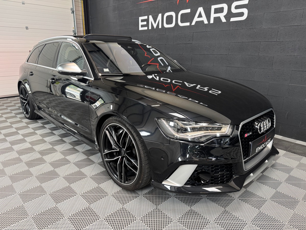 Audi RS6 AVANT C7 4.0 V8 TFSI 560CH QUATTRO - FREINS CÉRAMIQUE - ORIGINE FRANCE