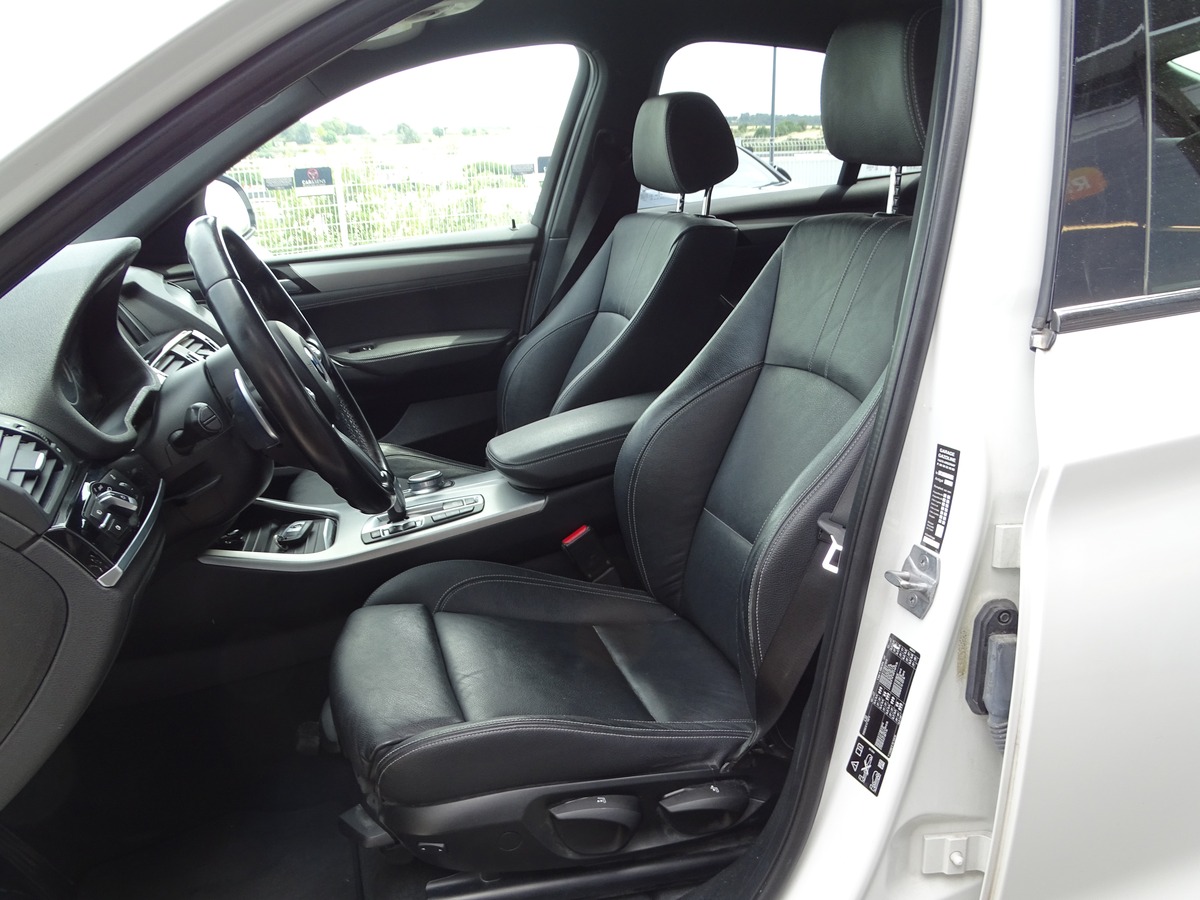 Bmw X4 II (F26) XDRIVE20D 190 Ch M SPORT BVA8 / Caméra 360° / Sièges chauffants / Pack Black / Leds