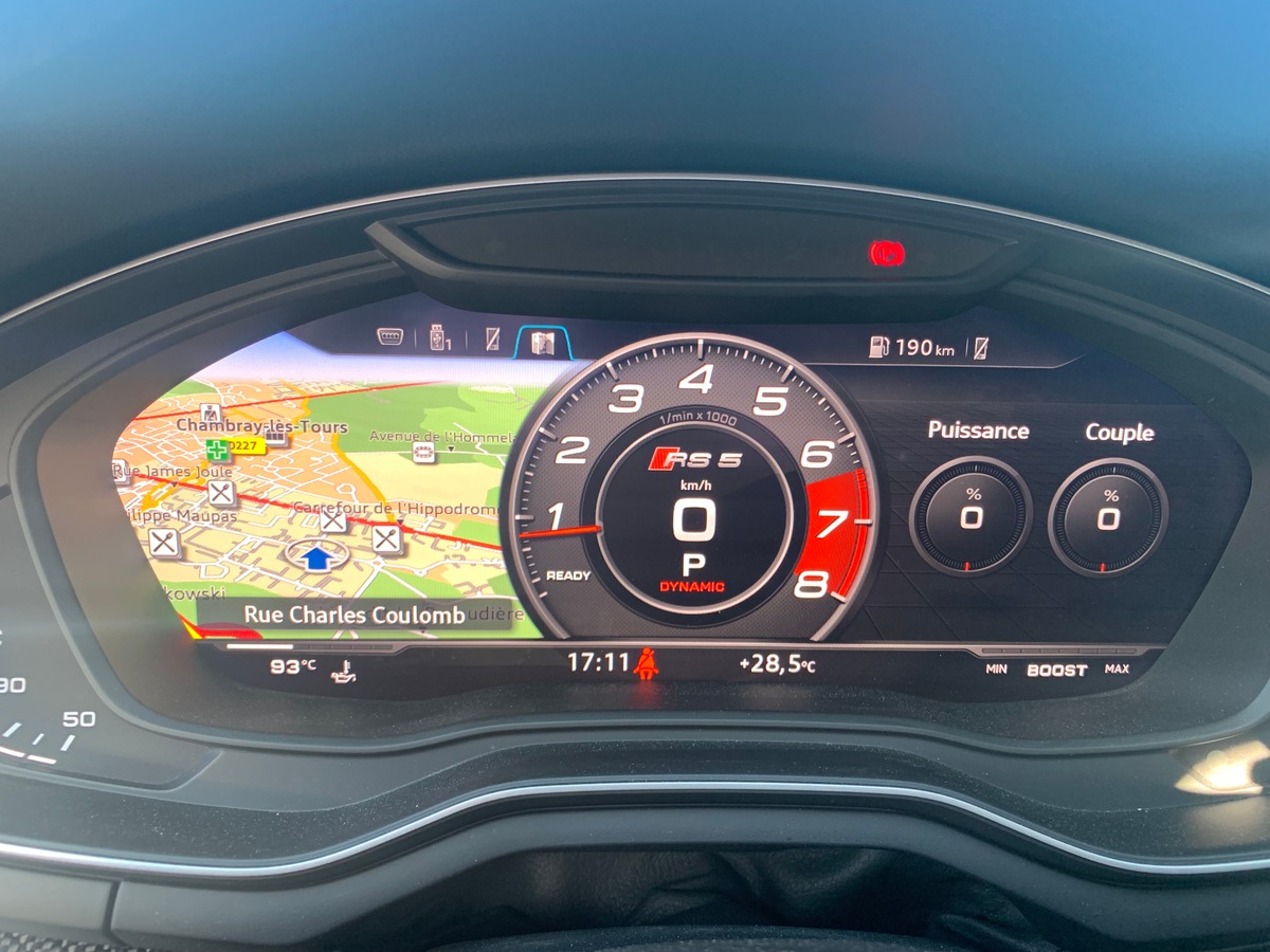 Audi RS5 450 ch | Quattro | Toit ouvrant | Caméra de recul | Affichage tête haute | Apple car Play