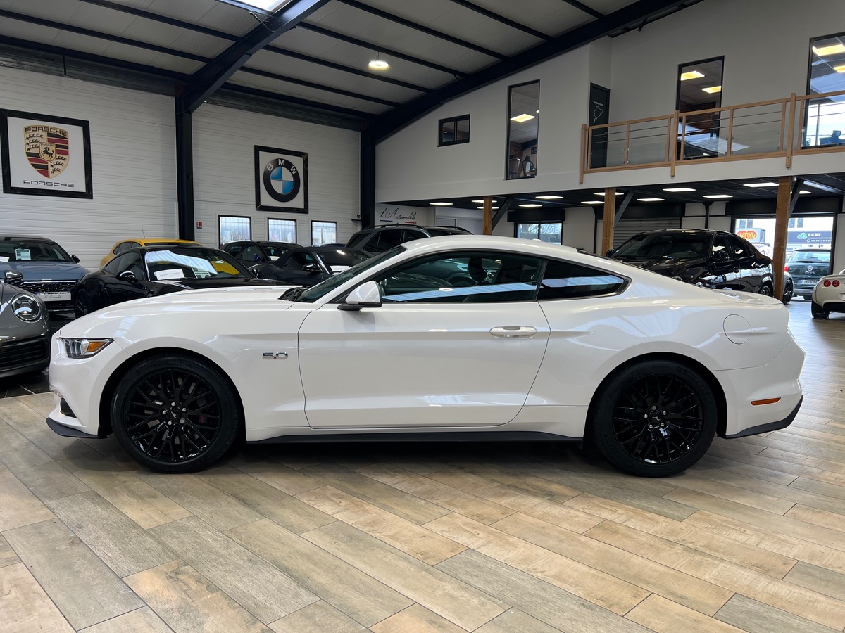 Ford Mustang VI FASTBACK 5.0 V8 421 GT BVA6 /ETHANOL/CARPLAY/ECHAPPEMENT INOX/
