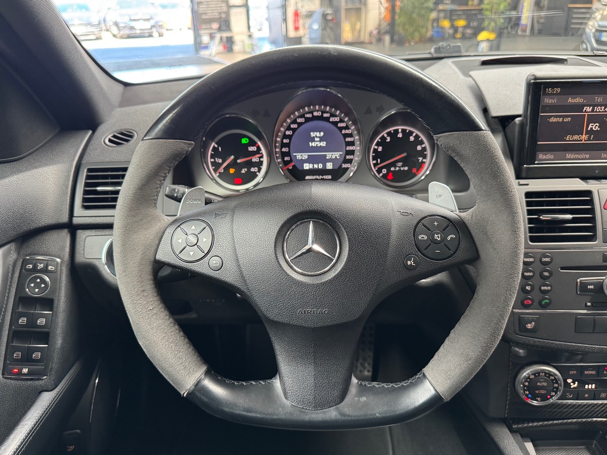 Mercedes-Benz Classe C C63AMG PERFORMANCE PLUS V8 487CV TO/CAM/CARBONE/HARMAN