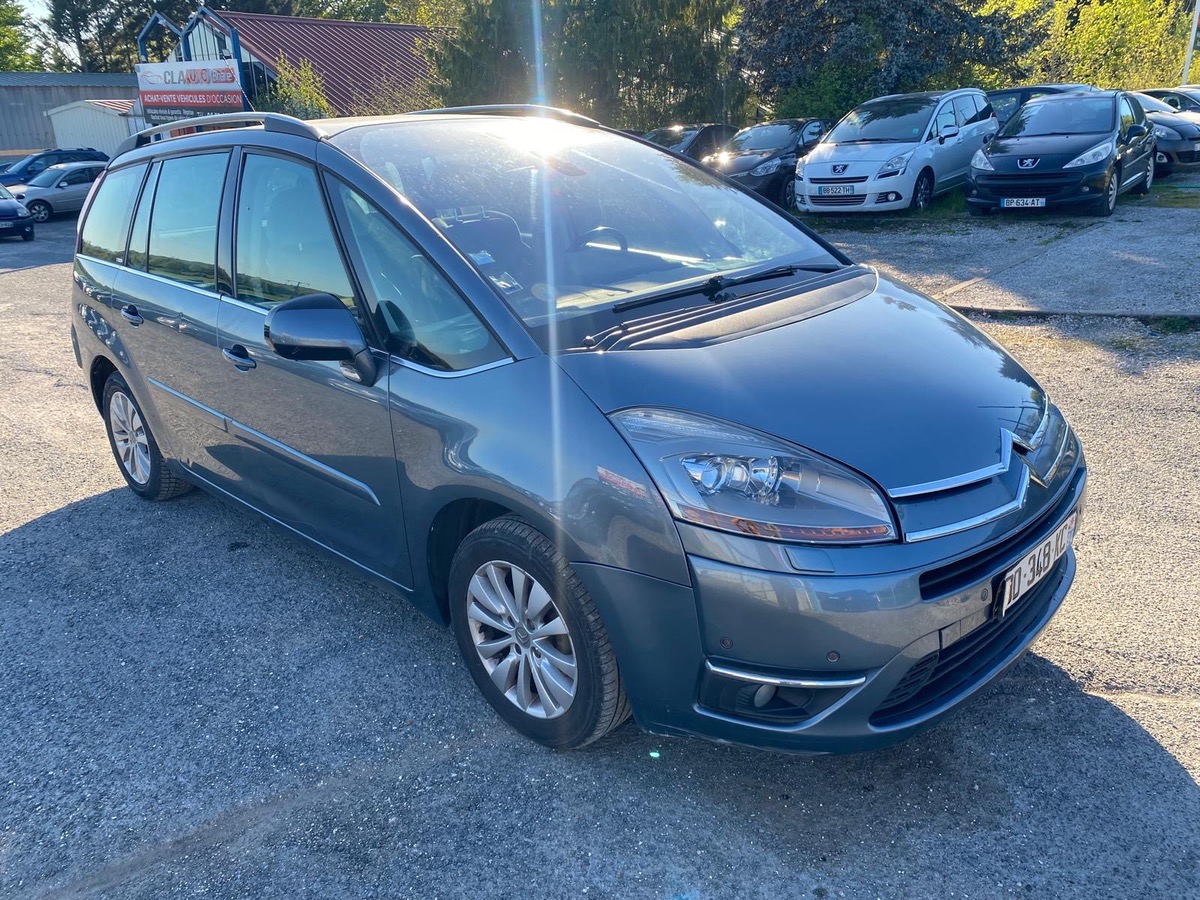 Citroën Grand C4 Picasso 7 places 1.6 hdi 110cv boîte automatique 