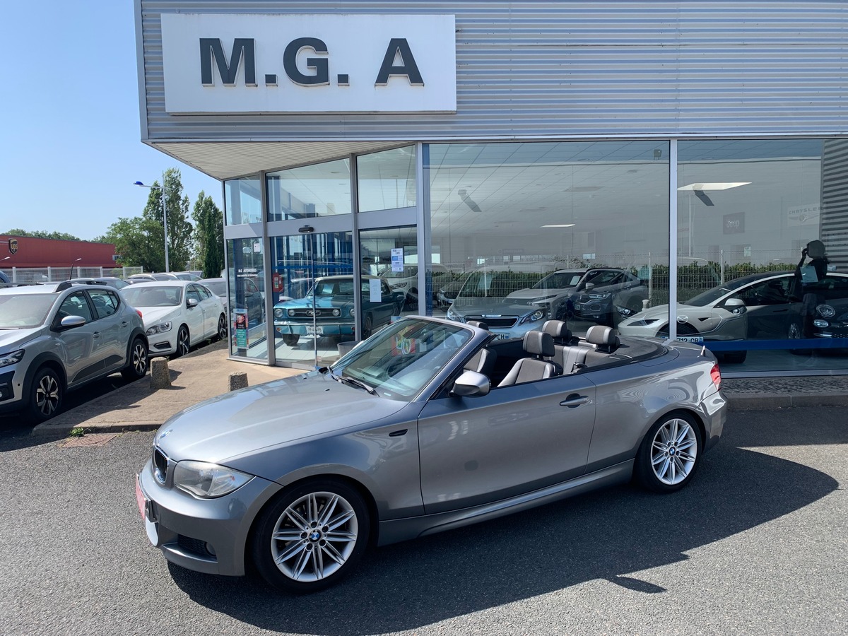 Bmw Série 1 Cabriolet 143 chevaux | Régulateur de vitesse | GPS | Climatisation