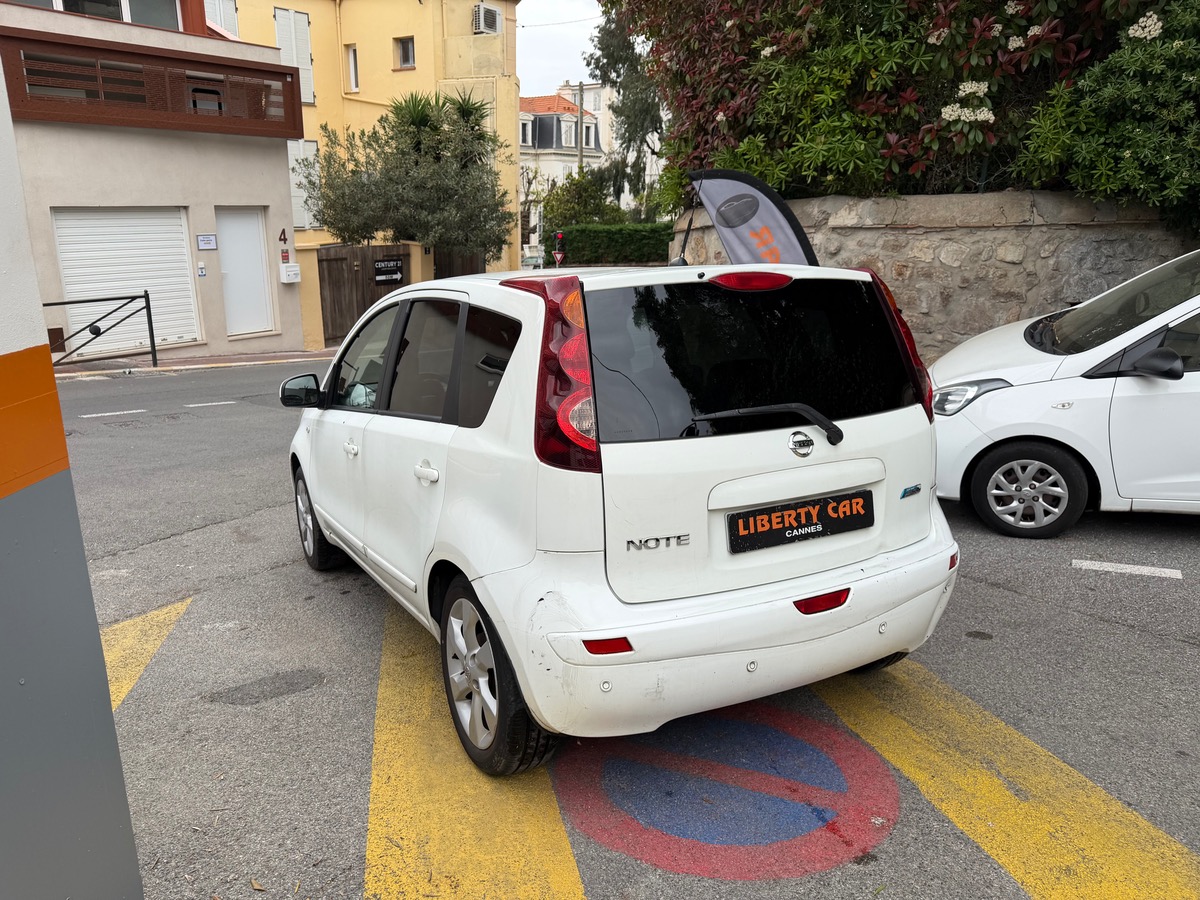Nissan Note LIFE + 1.5 DCI 86 CV Phase 2 / Clim / Radar Arrière / jantes