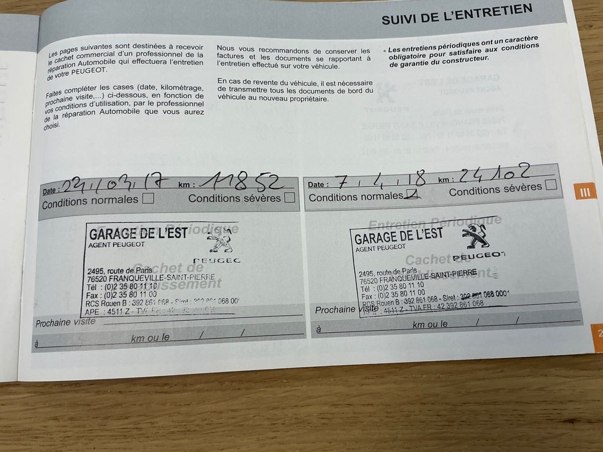 Peugeot 208 1.2 puretech disibution neuve garantie 6 mois