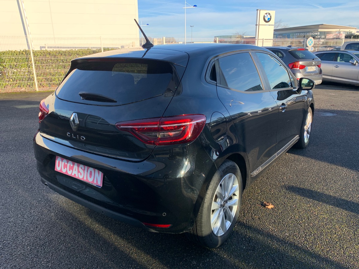 RENAULT Clio V 100 ch | Intens | GPS | Radars de stationnement | Roue de secours | Jantes Alu
