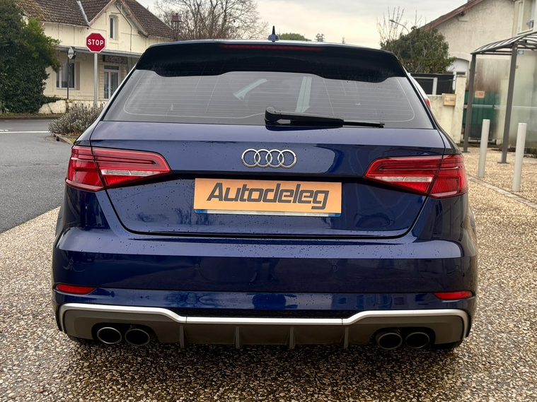 Audi S3 SPORTBACK 8V2 DSG7 - 2.0 TFSI - 310CH - QUATTRO S-TRONIC