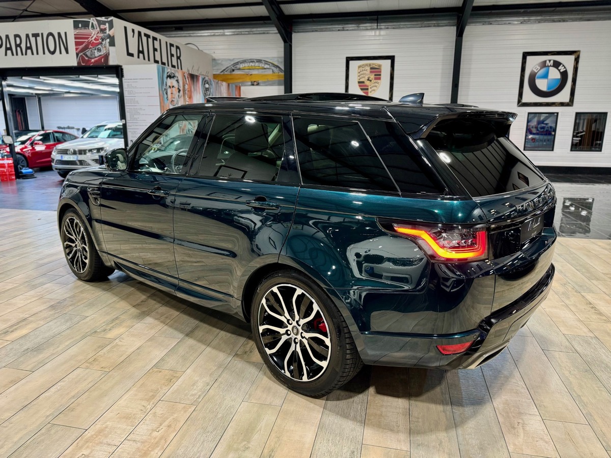 Land-Rover Range Rover Sport P400 404ch HSE Dynamic British Racing Green FULL Option 1ere main fr c