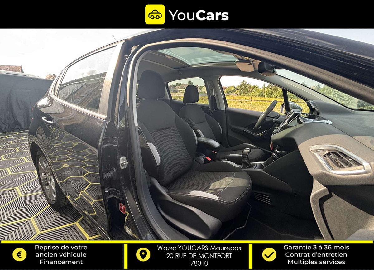 Peugeot 208 I  STYLE 5 Portes 1.2 VTi 82 cv TOIT PANORAMIQUE RADAR DE RECUL