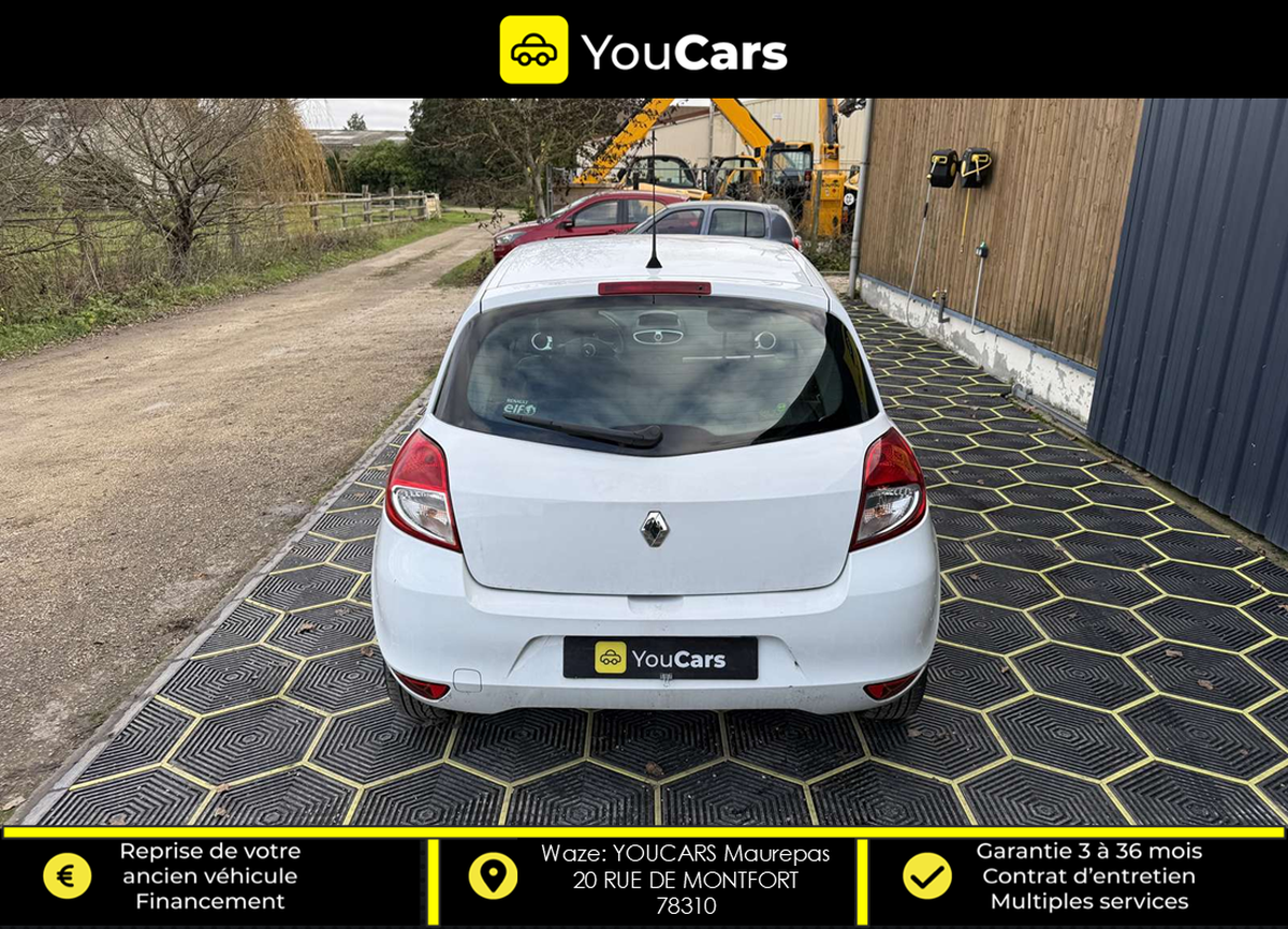 RENAULT Clio III 3 Portes Phase 2 1.2 i eco2 75 cv COURROIE DE DISTRIBUTION FAITE IDEAL JEUNE PERMIS