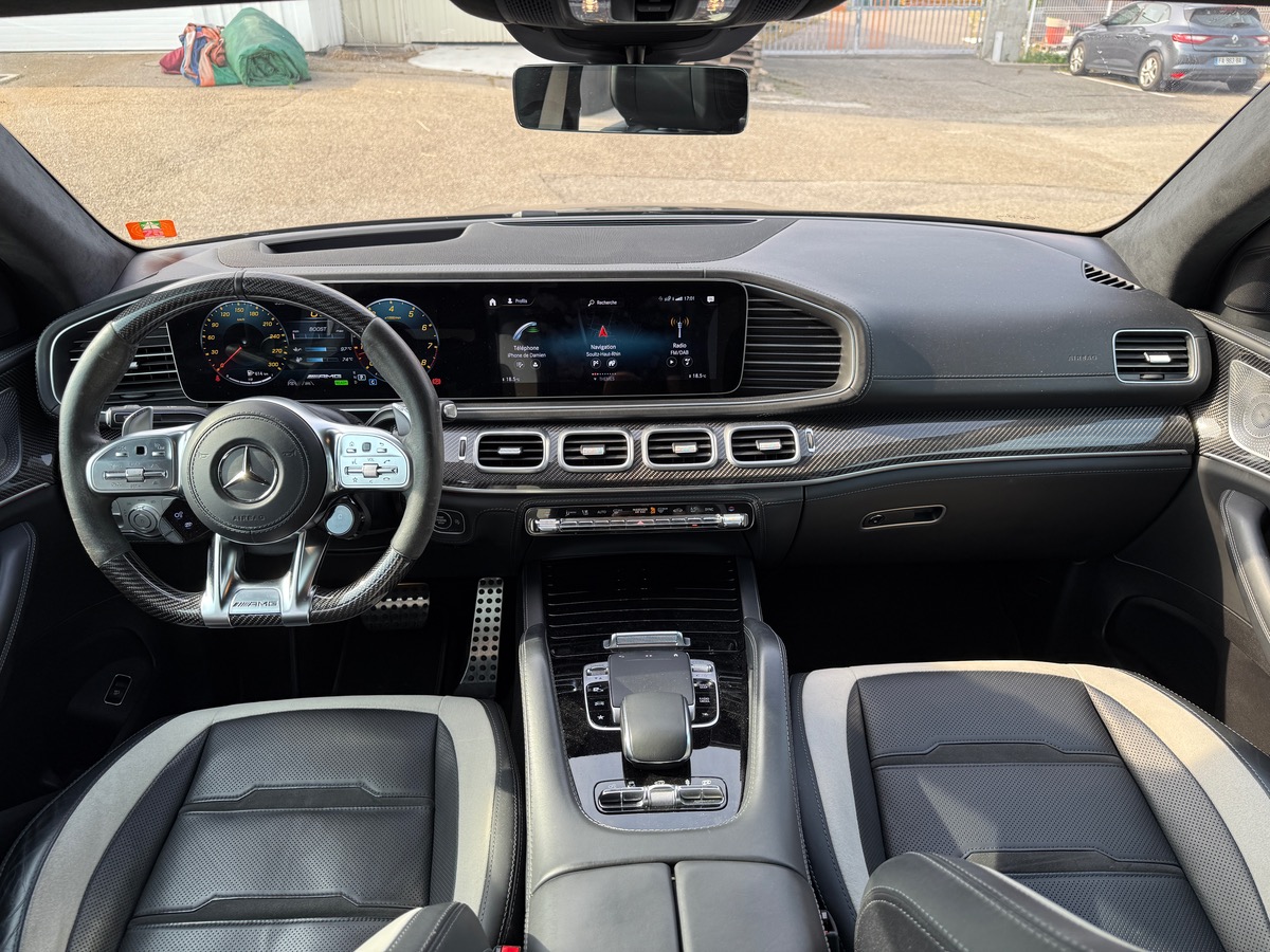 Mercedes-Benz GLE Coupé 63 S AMG 4.0 Ti EQ Boost 4MATIC+ 9G-TRONIC 612cv, Pack Carbon, Pas de malus