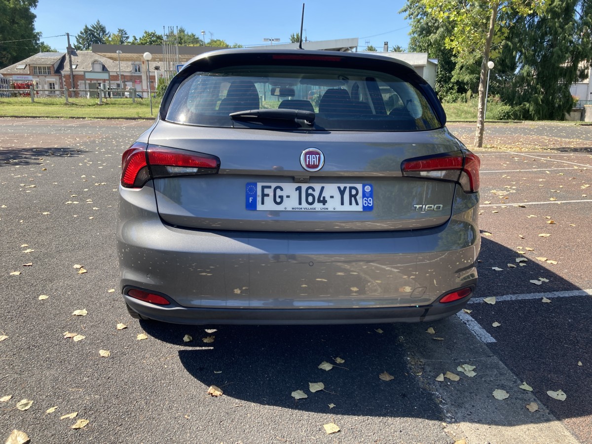 Fiat Tipo 95 ch | MY19 E6D | EASY | Caméra de recul | Régulateur vitesse | Apple Car Play