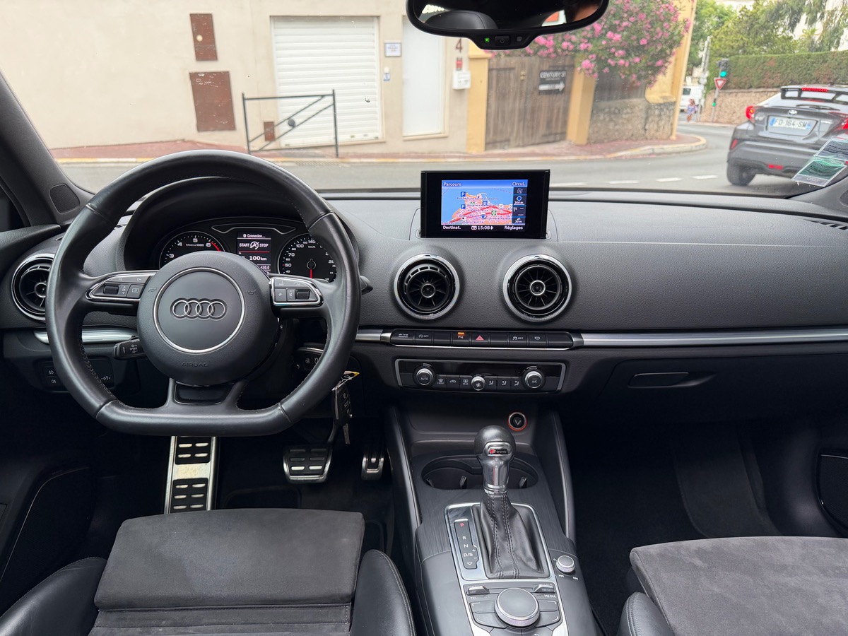 Audi A3 1.8 TFSI 180 CV / S-Tronic7  /Toit Ouvrant / Jantes S Line / Interieur Cuir Alcantara/GPS