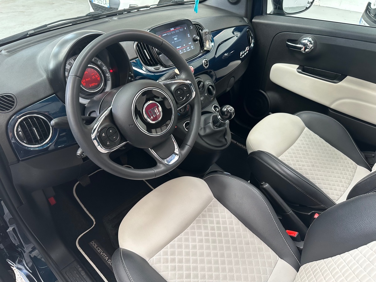 Fiat 500C 1.0 70ch BSG S&S Dolcevita Garantie jusqu'au 19/01/2027 / deuxième main