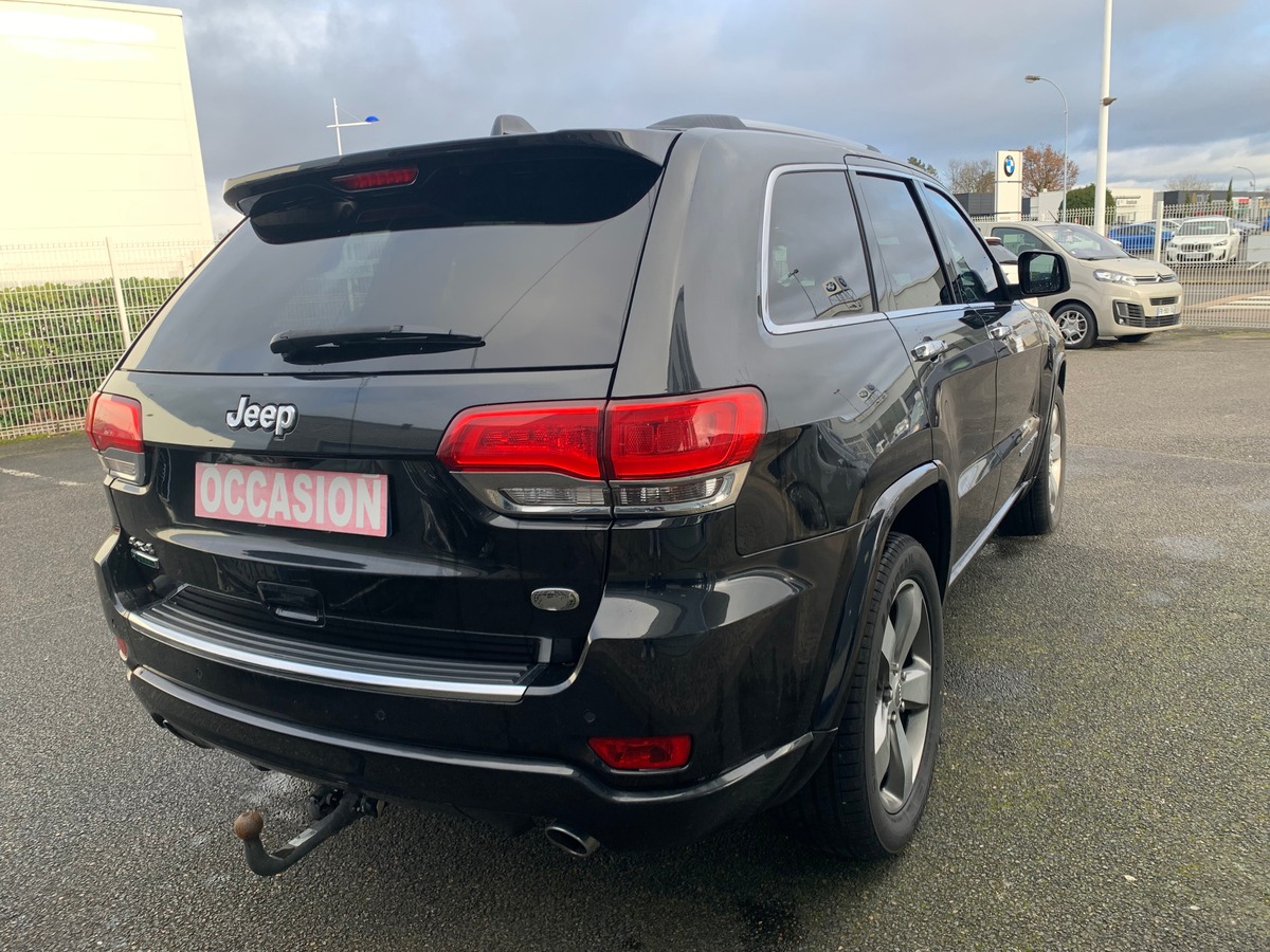Jeep Grand Cherokee 250 ch | Overland | Toit ouvrant panoramique | Caméra de recul | Attelage