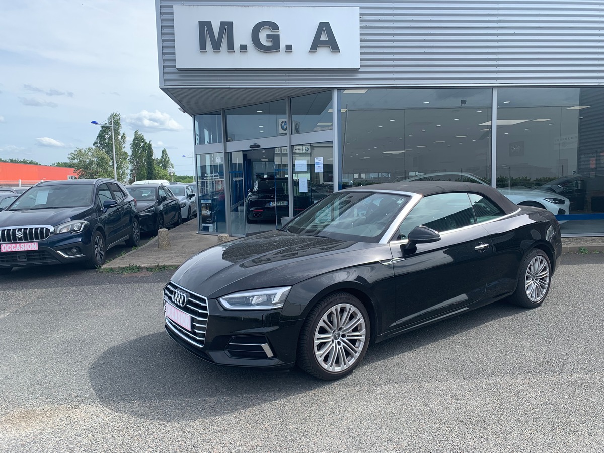 Audi A5 Cabriolet 190 ch | Design Luxe | Caméra de recul | Cuir | Drive select | Régulateur vitesse