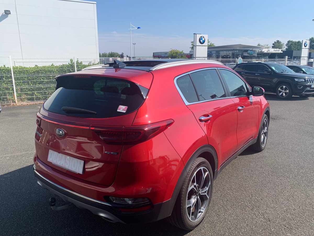 Kia Sportage 136 | GT LINE | Toit panoramique | Caméra recul | GPS | Régulateur vitesse | Attelage