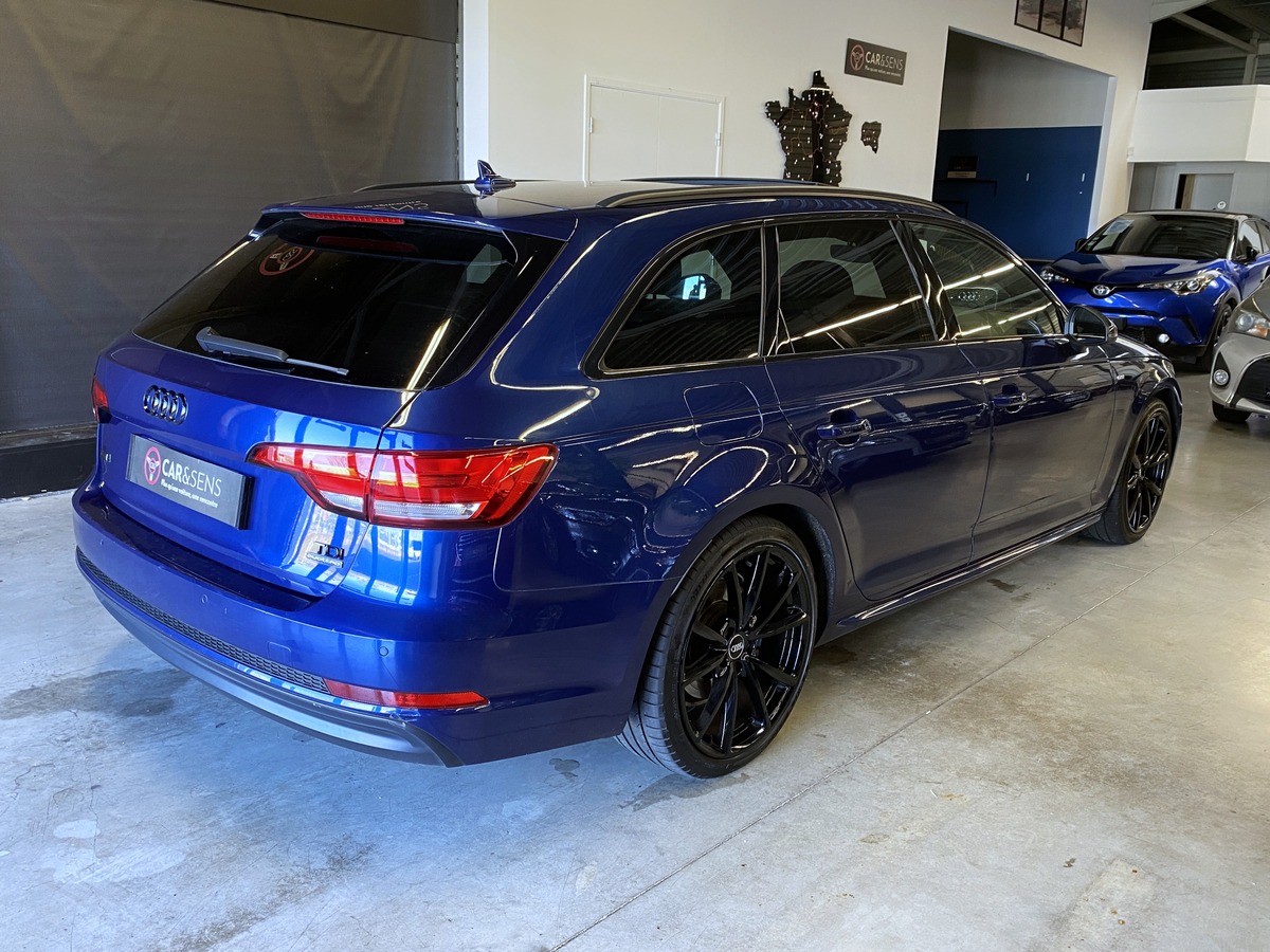 Audi A4 AVANT V (B9) 2.0 TDI 190ch QUATTRO S-LINE PLUS - CARPLAY / Toit Pano / Virtual  S-tronic 7