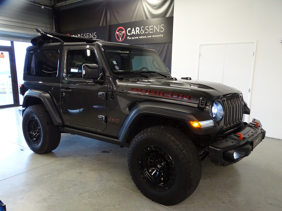 Jeep Wrangler 2.0 I T 272 Ch RUBICON AUTO 2P HARD TOP / CARPLAY / ROUES ORIGINE