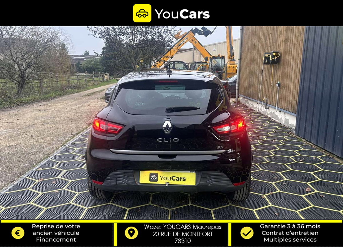 RENAULT Clio 4  5 Portes 1.5 dCi FAP 90 cv ENTRETIEN RENAULT REGULATEUR IDEAL JEUNE PERMIS