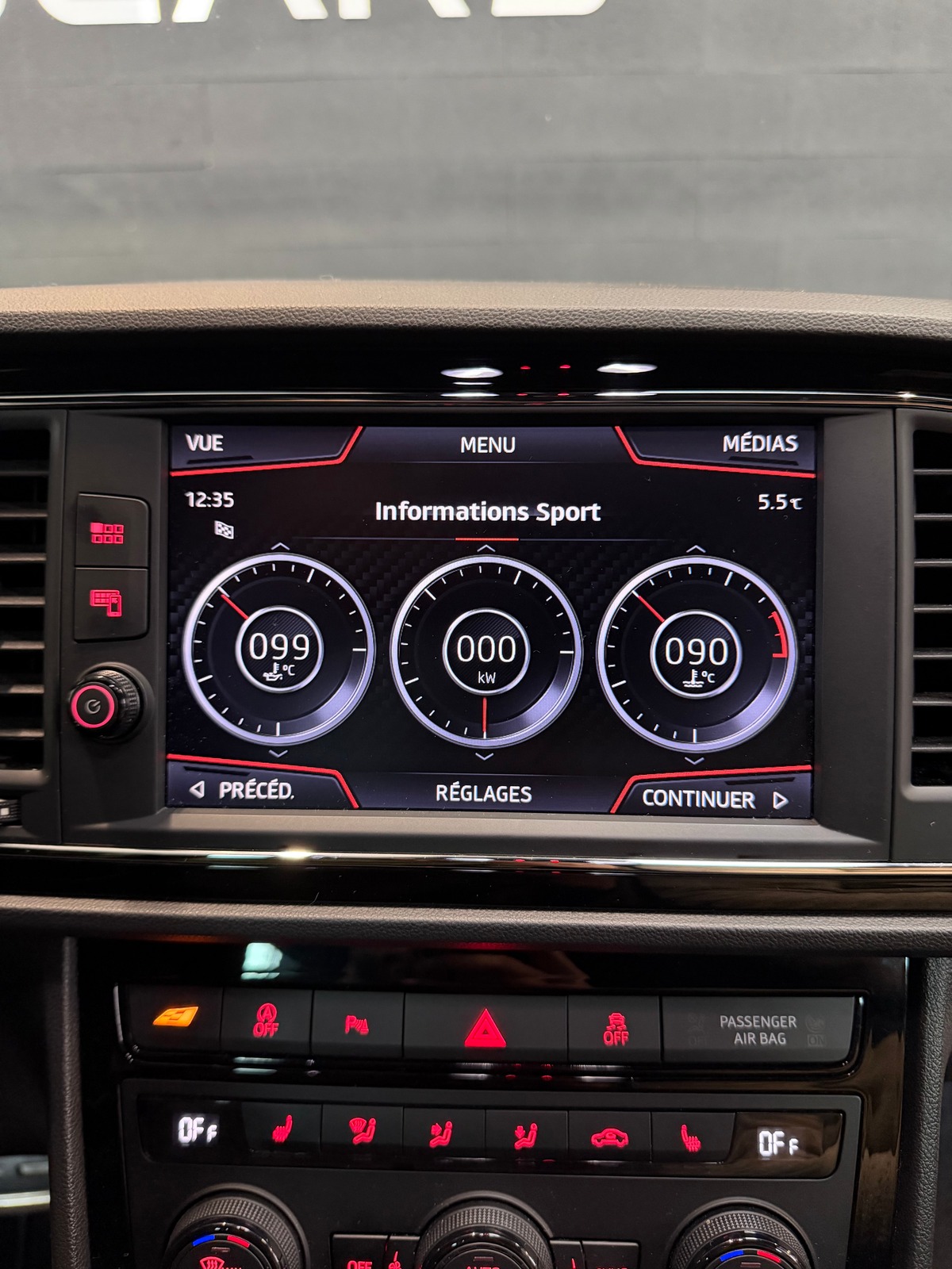 Seat CUPRA LEON ST 4Drive DSG7 300ch BLACK LINE