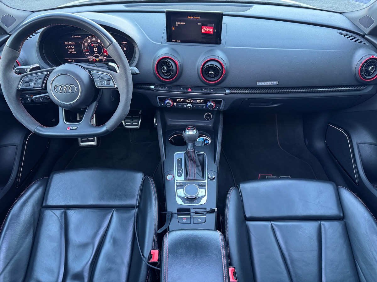 Audi RS3 400 | Quattro | Toit ouvrant | Magnetic Ride | Échappement RS | Bang & Olufsen sound system