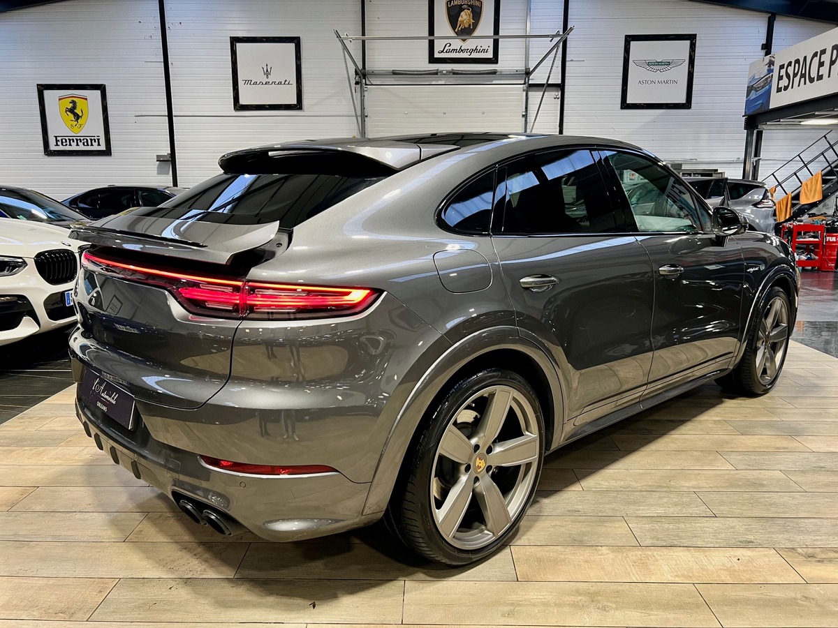 Porsche Cayenne Coupé III E-HYBRID 3.0 V6 462 PDK8 FR Carbone int/ext  - Burmester