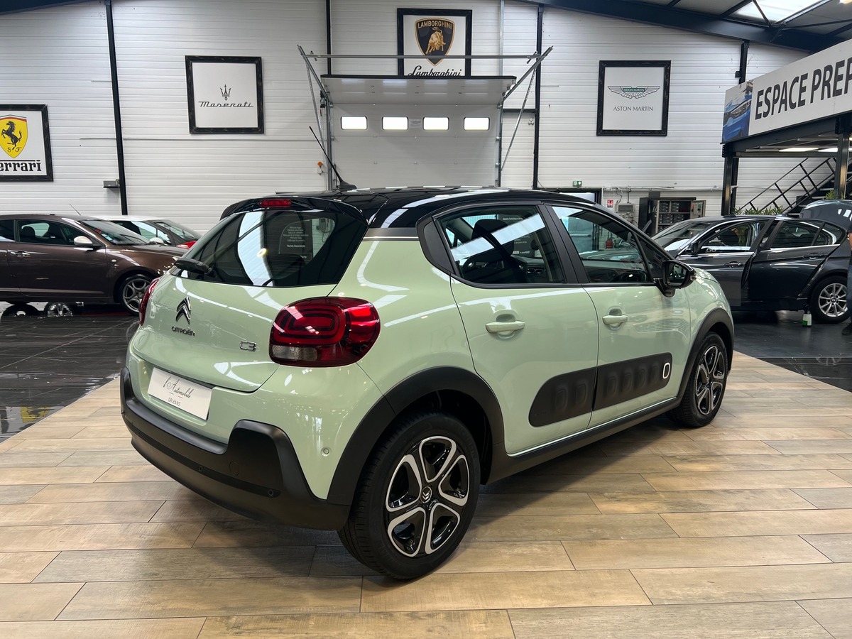 Citroën C3 III 1.2 110 ch S&S SHINE EAT6 GPS/CARPLAY/CAMERA/REGULATEUR