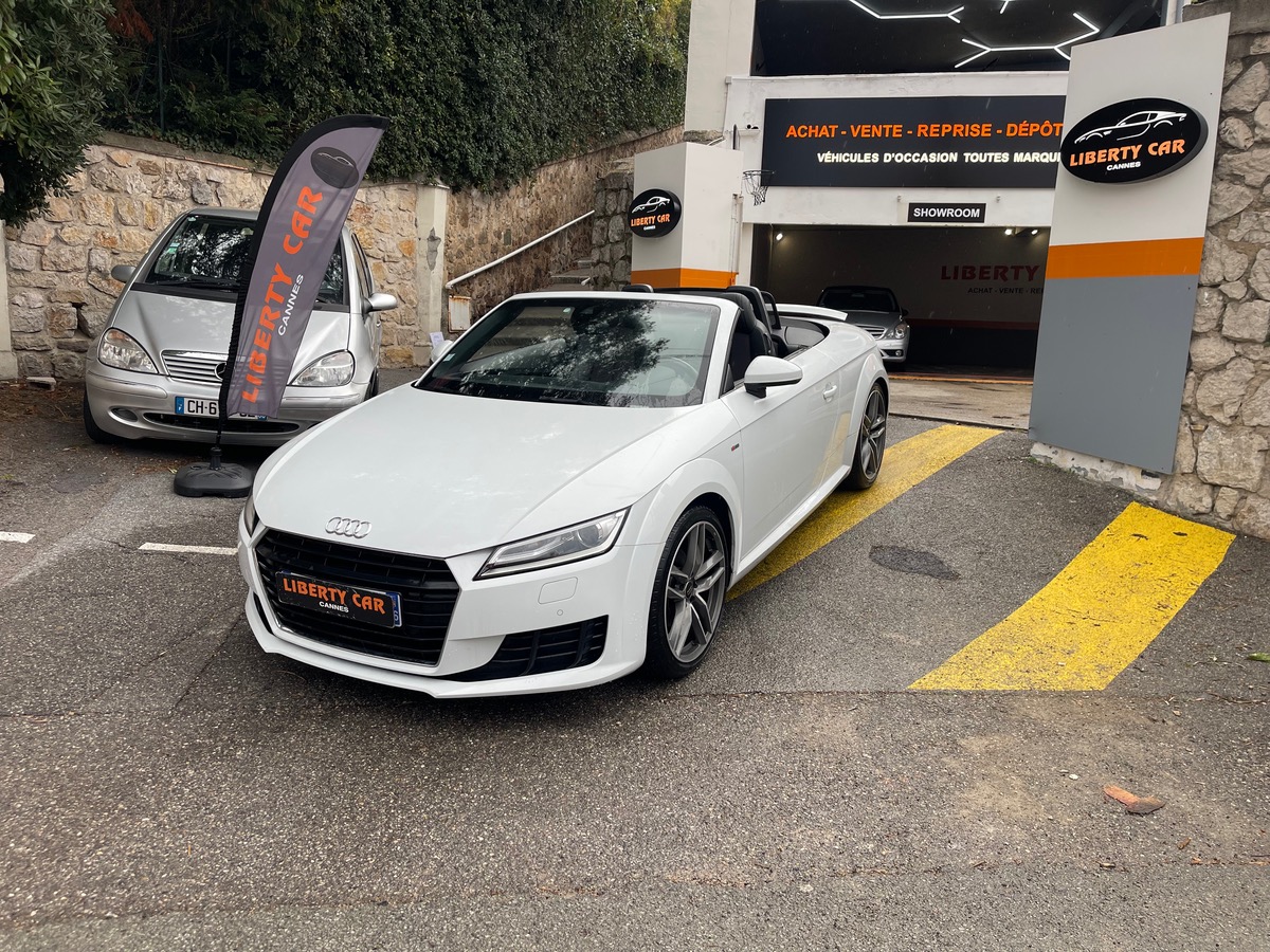 Audi TT Roadster 2.0 TFSI 230 CV / 1er Main / KM Réel / Jantes RS / S Line