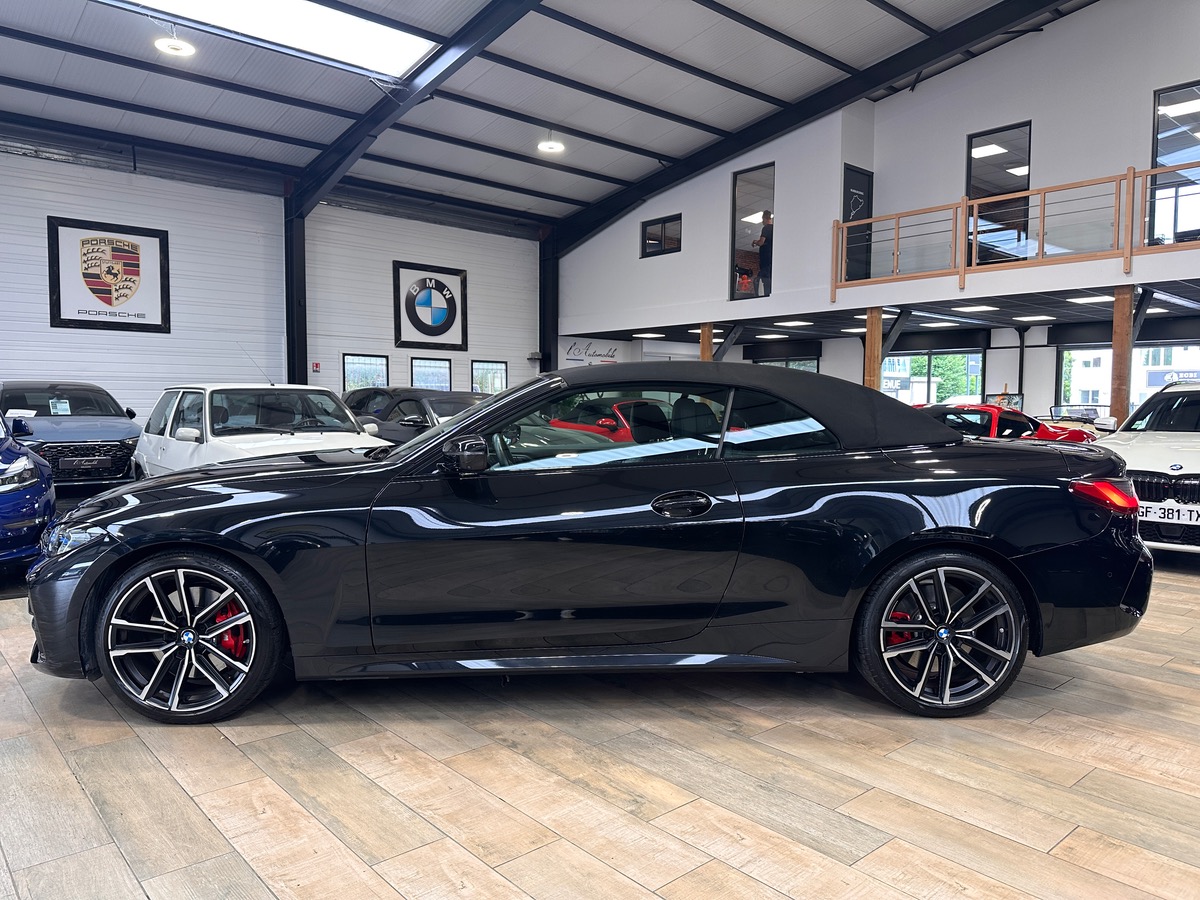 Bmw Série 4 Cabriolet 420i M SPORT 184 cv G23 BVA8 - Hifi HARMAN KARDON - HUD - Garantie 03/2026