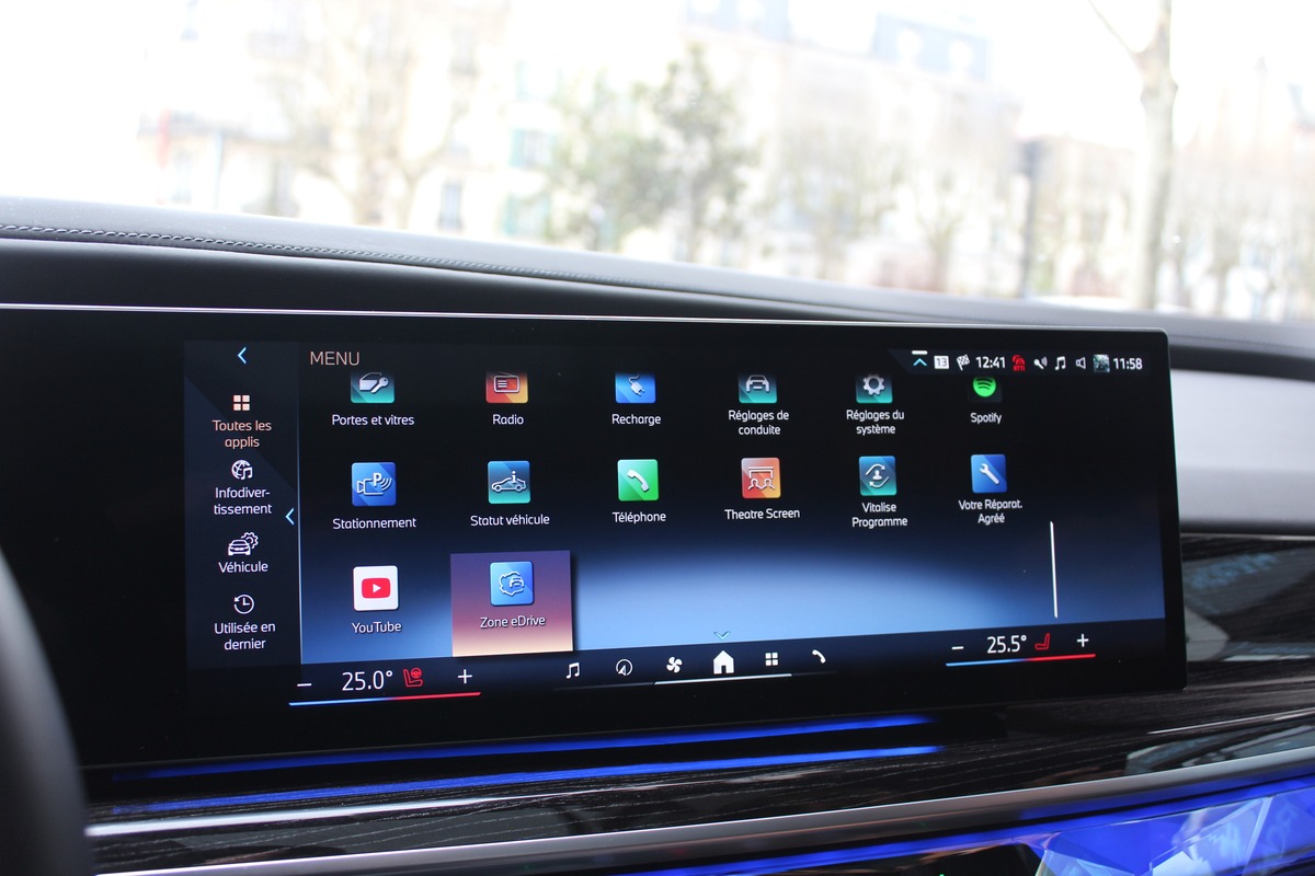 Bmw Série 7 (G70) 750E XDRIVE 490 M SPORT BVA8 FULL Options