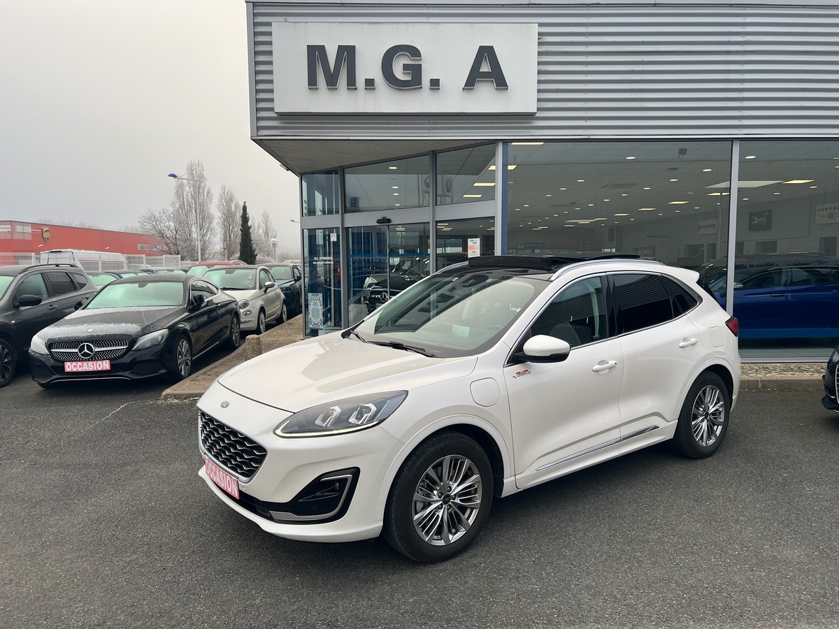 Ford KUGA PHEV 225 ch | VIGNALE | Toit Panoramique | Attelage | Roue secours | Pack Technologique