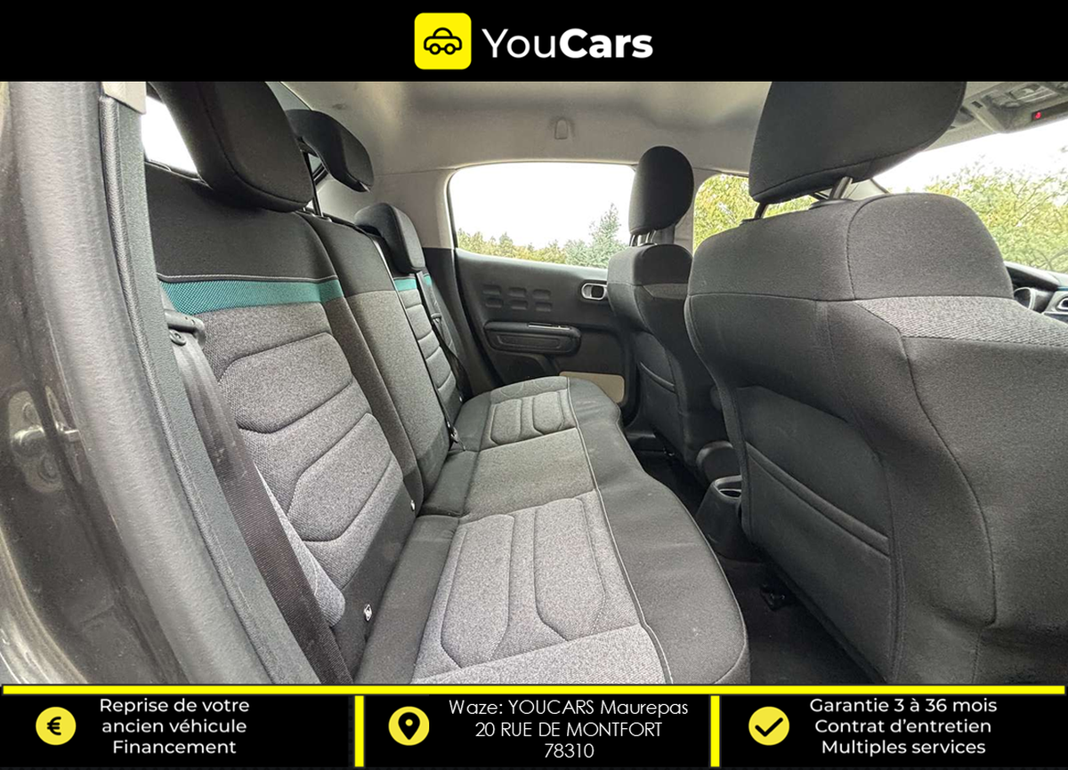 Citroën C3 Phase 2 FEEL 1.5 BlueHDi BVM6 100 cv APPLE CARPLAY CAMERA DE RECUL REGULATEUR DE VITESSE