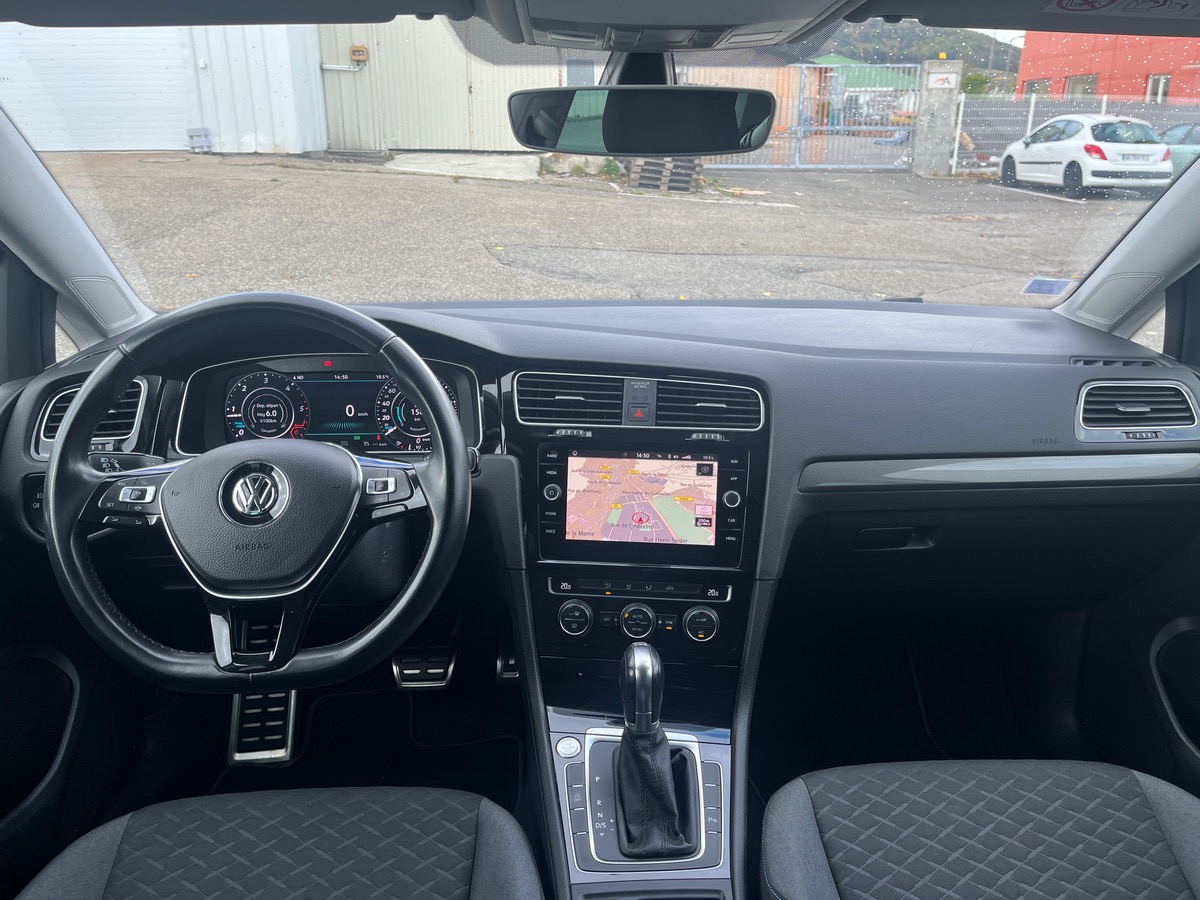 Volkswagen Golf VII 1.6 TDI 115ch Connect DSG7, Suivi complet VW, Régulateur Adaptatif, Sono HELIX