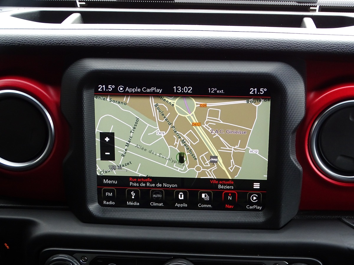 Jeep Wrangler 2.0 I T 272 Ch RUBICON AUTO 2P HARD TOP / CARPLAY / ROUES ORIGINE
