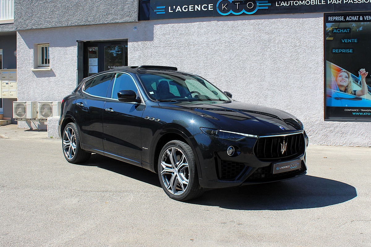 Maserati Levante 3.0 V6 430 ch S Q4 GRANSPORT BV8 + CARPLAY / CAMERA 360° / BOWERS & WILKINS