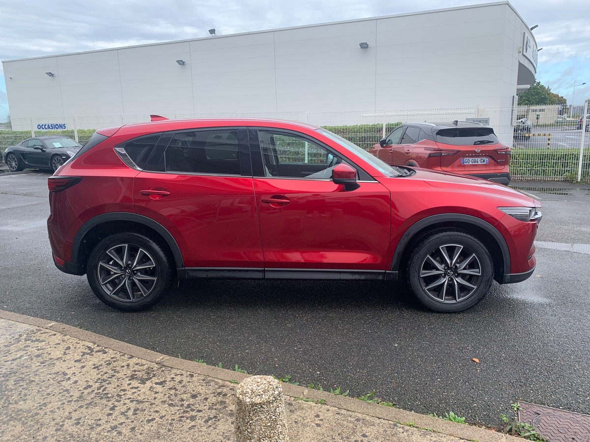 Mazda CX-5 150 ch | Signature | Cuir Pure-White | Affichage tête haute | Caméra de recul |Jantes Alu