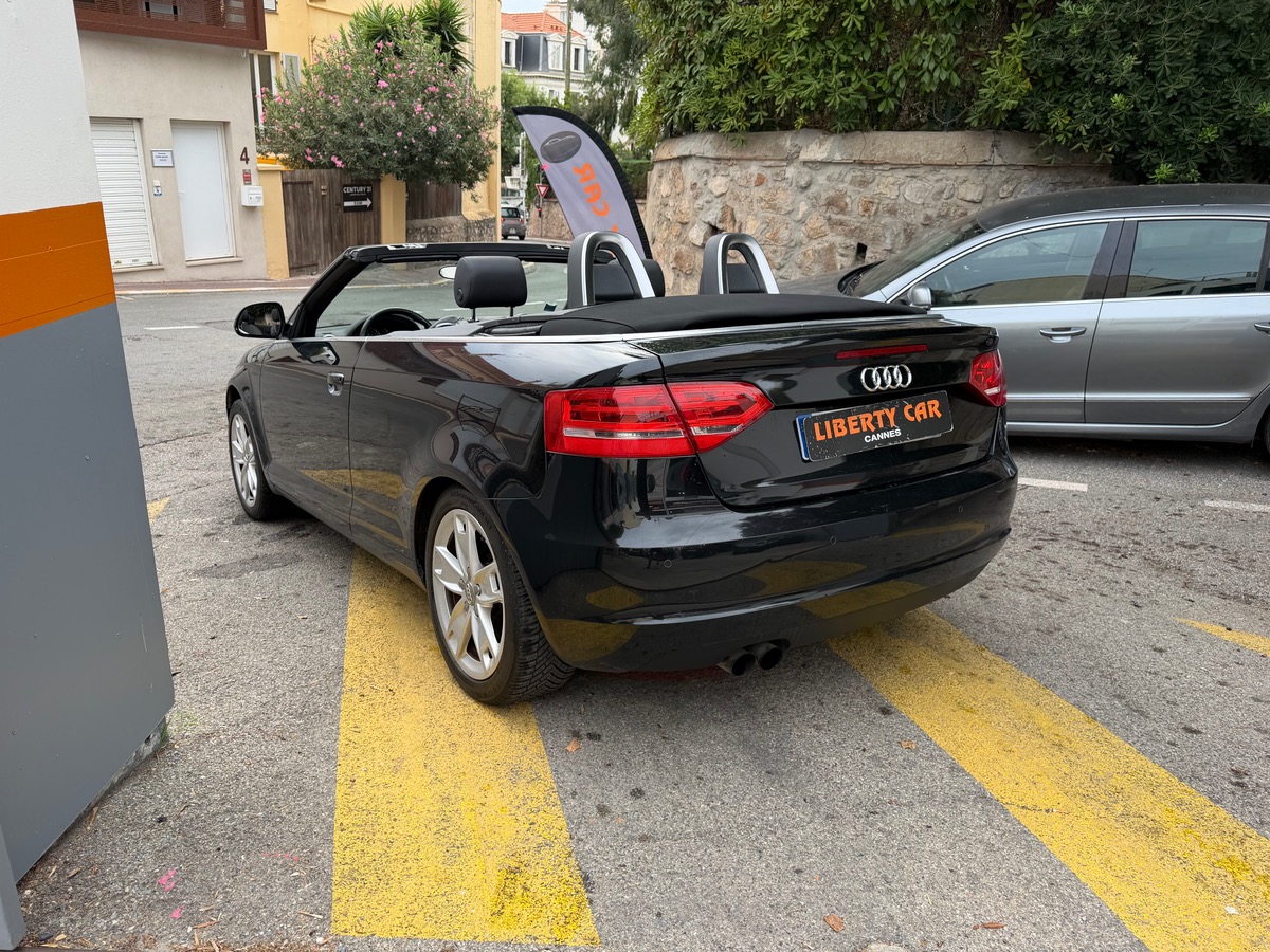 Audi A3 Cabriolet 1.8 TFSI 160 CV /S Tronic / Interieur Cuir Alcantara /