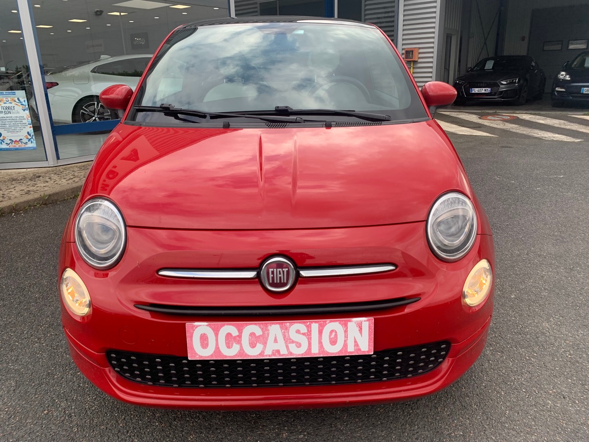 Fiat 500 70 ch | Hybrid | Toit vitré | Régulateur de vitesse | Climatisation