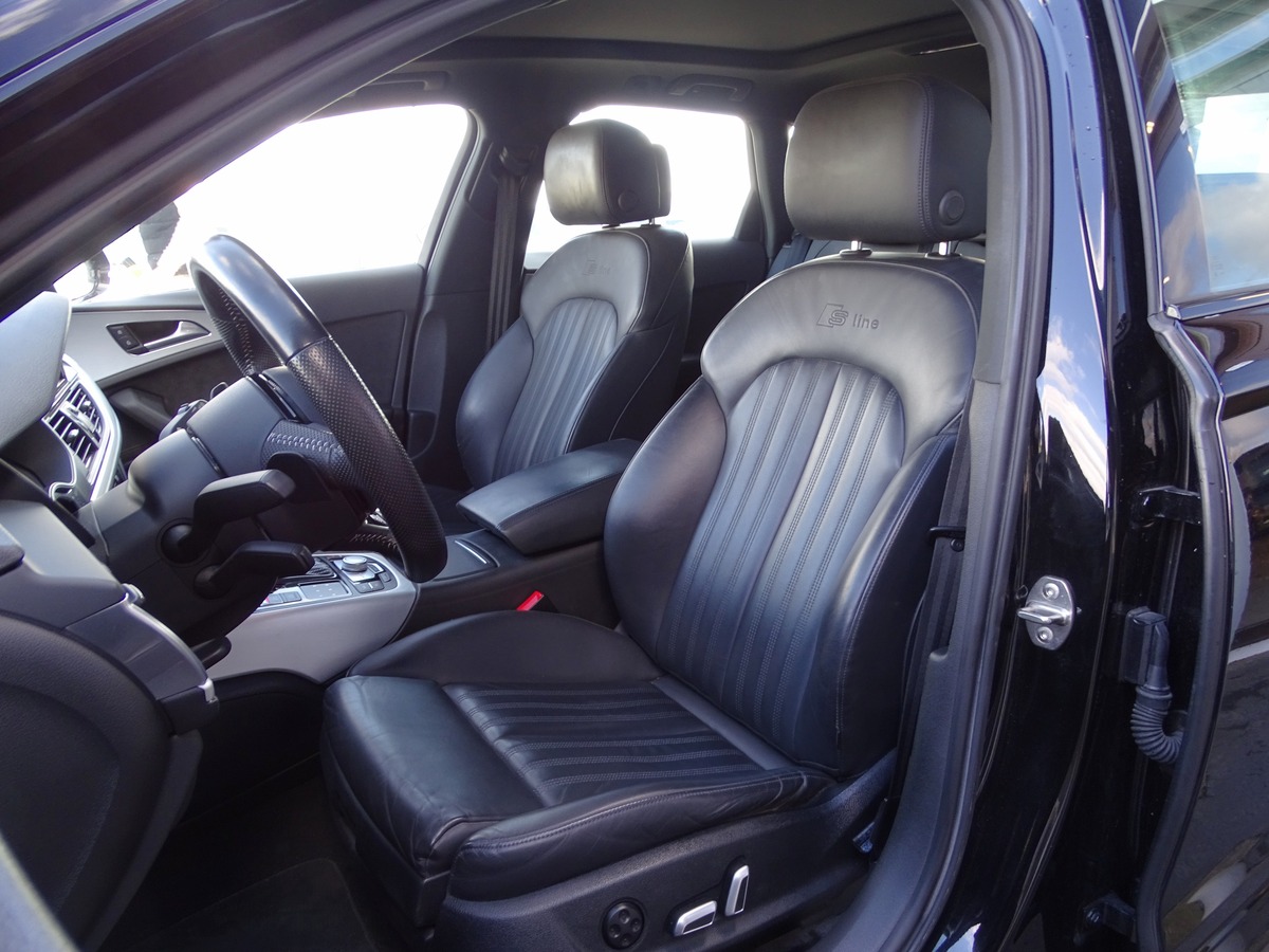 Audi A6 IV (2) AVANT 3.0 TDI 218 Ch S-LINE / Pack Noir  / Toit Pano / Sièges élec - STronic BVA